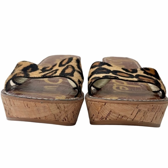 SAM EDELMAN “Reid” Wedge Sandals - Picture 4 of 6